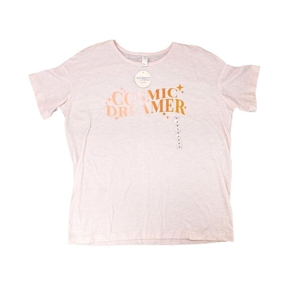 Arizona Other - Arizona Sleepwear Cosmic Dreamer Graphic Sleep Shirt Women Size Medium Pink